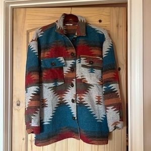 Women’s Aztec Print Jacket